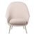 Bat Lounge Chair - High Back With Conic Base lounge chairs GUBI 