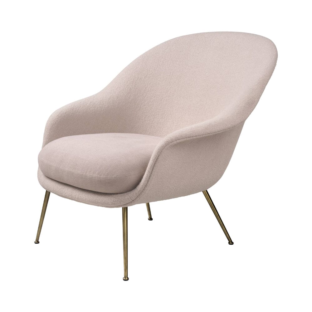 Bat Lounge Chair - Low Back With Conic Base lounge chairs GUBI 