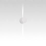 Effetto Round Outdoor Wall Light Wall Lights Artemide 2 Narrow Beams White 