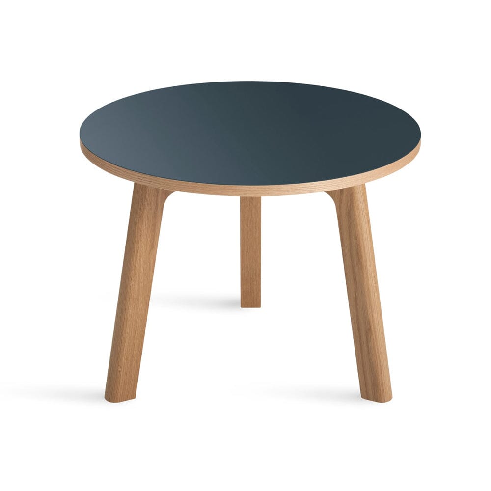 Apt Low Side Table End Tables BluDot Navy Green / White Oak 