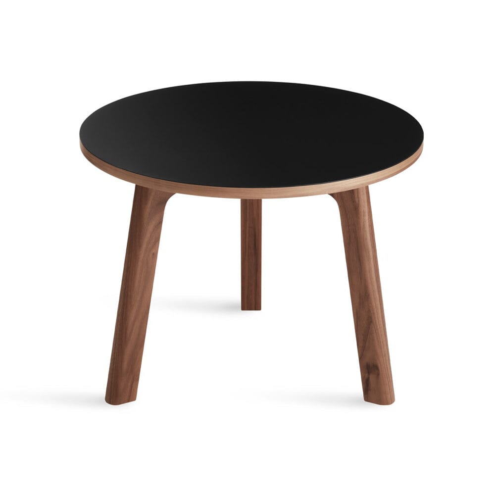 Apt Low Side Table End Tables BluDot Black / Walnut 