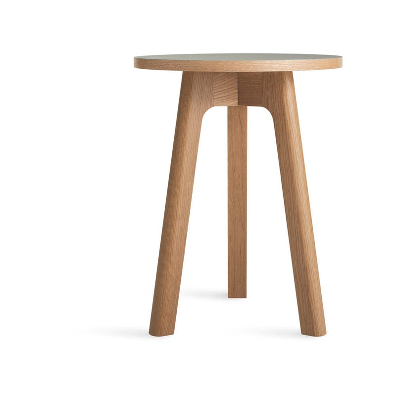 Apt Tall Side Table End Tables BluDot Putty / White Oak 