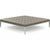 Florence Knoll Relaxed Large Square Bench Benches Knoll 