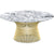 Platner Coffee Table - 36" in Gold