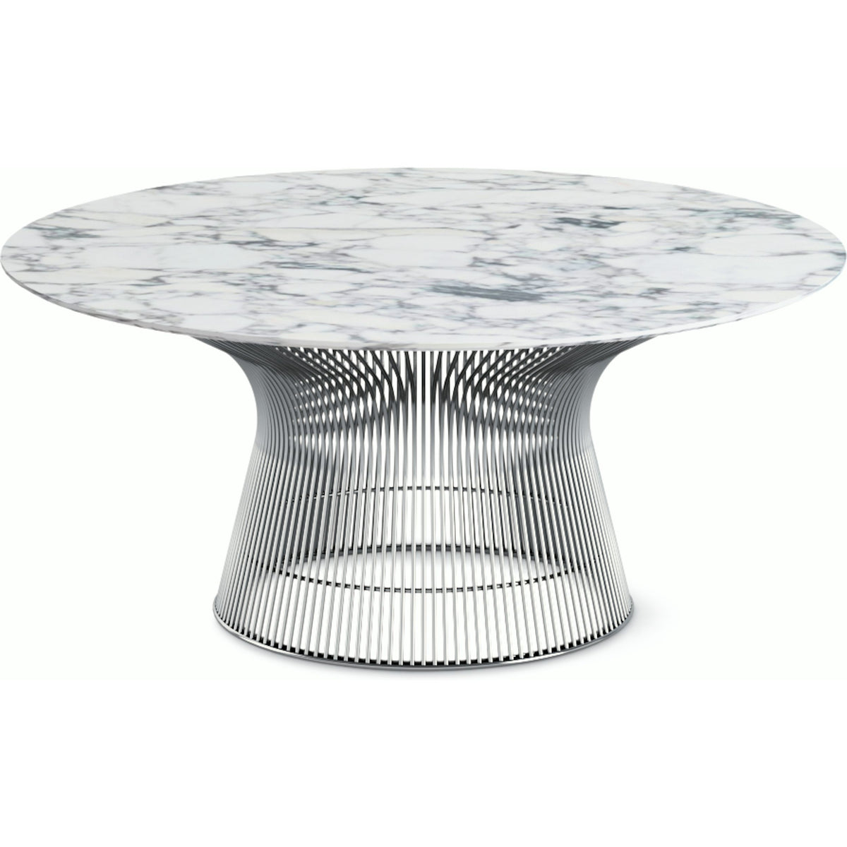 Platner Nickel  36&quot; Coffee Table