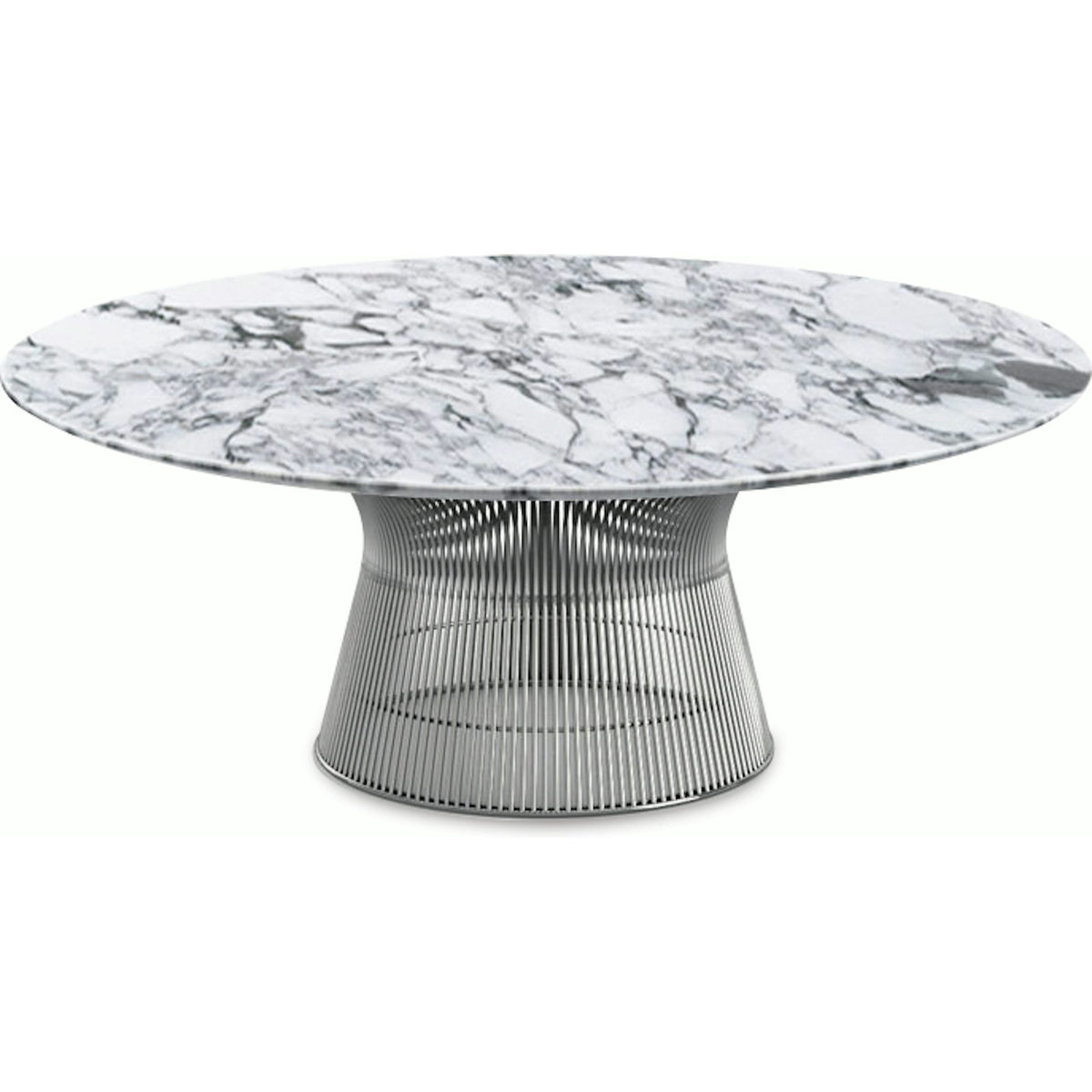 Platner Nickel 42&quot; Coffee Table