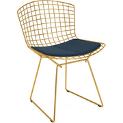 Bertoia Side Chair with Seat Pad Side/Dining Knoll 