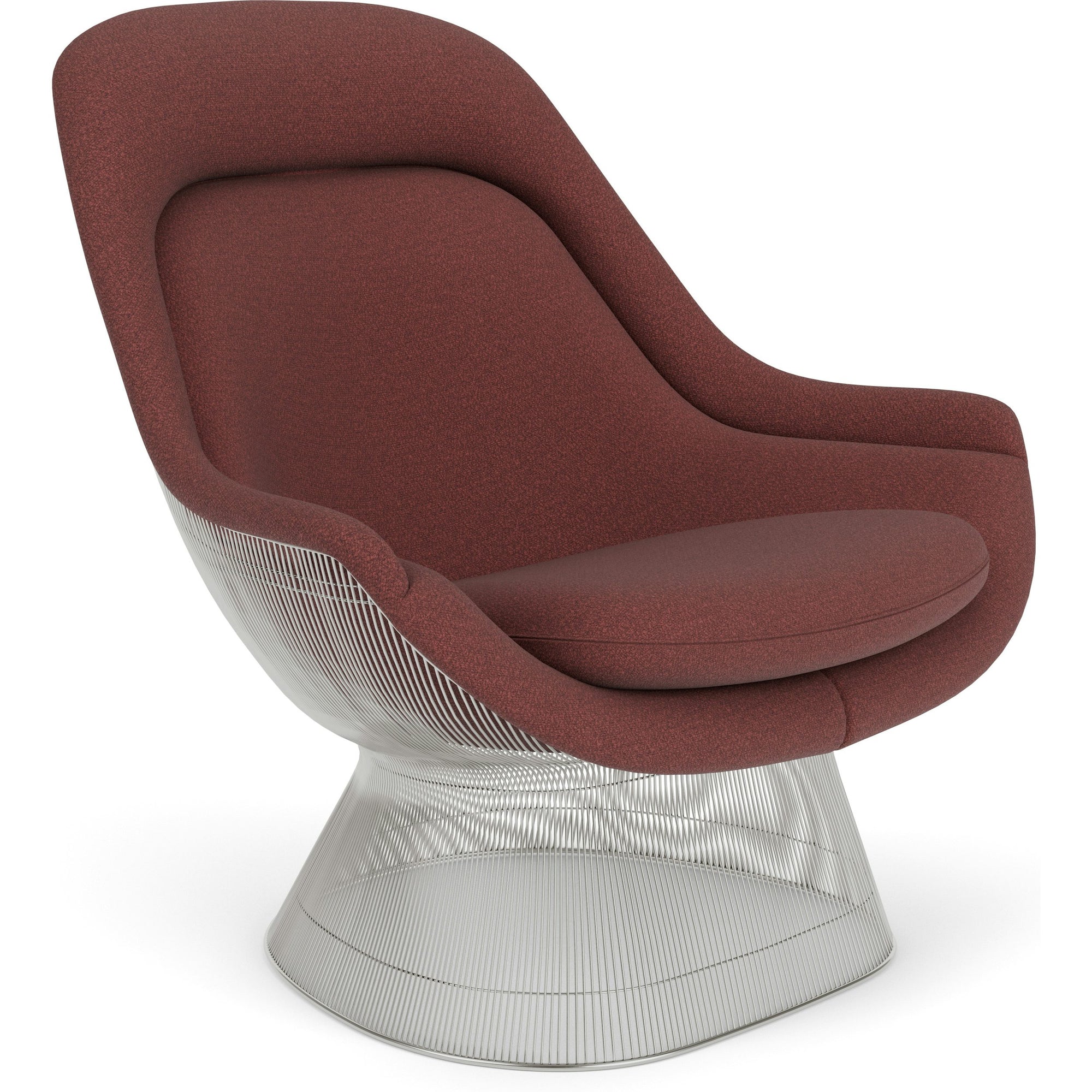 Platner Polished Nickel Easy Chair