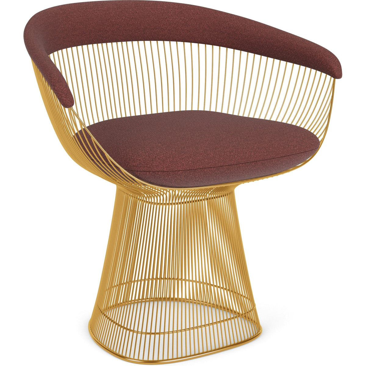 Platner Arm Chair - Gold Side/Dining Knoll 