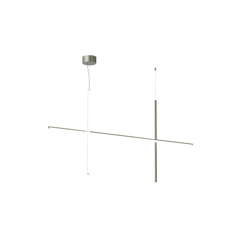 Coordinates Suspension Light ceiling lights Flos S2 Argent 