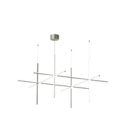 Coordinates Suspension Light ceiling lights Flos S4 Argent 