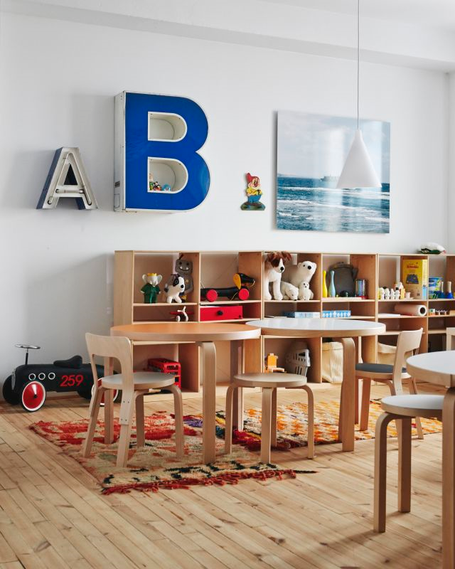 Children's Stool NE60 stool Artek 