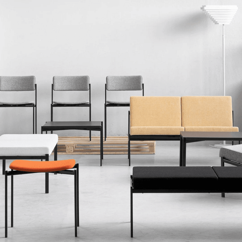 Kiki 2-Seater Bench Benches Artek 