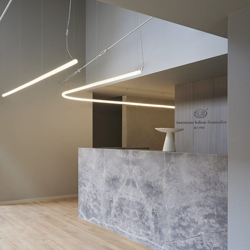Alphabet of Light Linear Suspension Table Lamps Artemide 