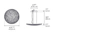 Calipso LED Suspension Light suspension lamps Artemide 