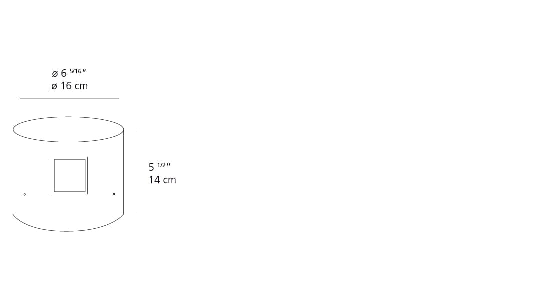 Effetto Round Outdoor Wall Light Wall Lights Artemide 