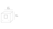 Effetto Square Outdoor Wall Light Outdoor Lighting Artemide 