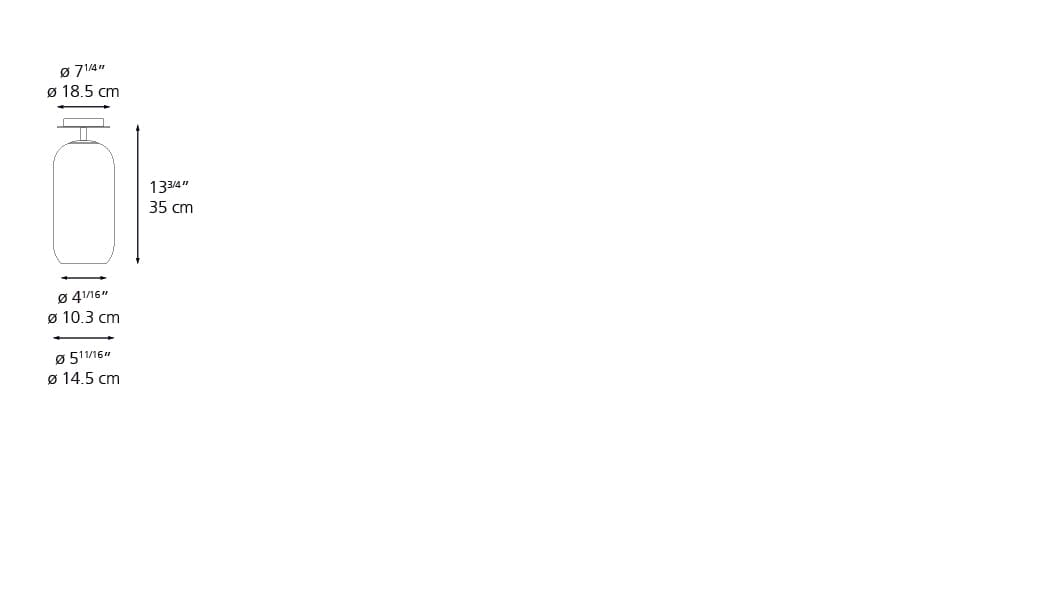 Gople Mini Ceiling Lamp ceiling lights Artemide 