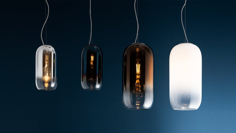 Gople Suspension Extended Length Pendant Lights Artemide 
