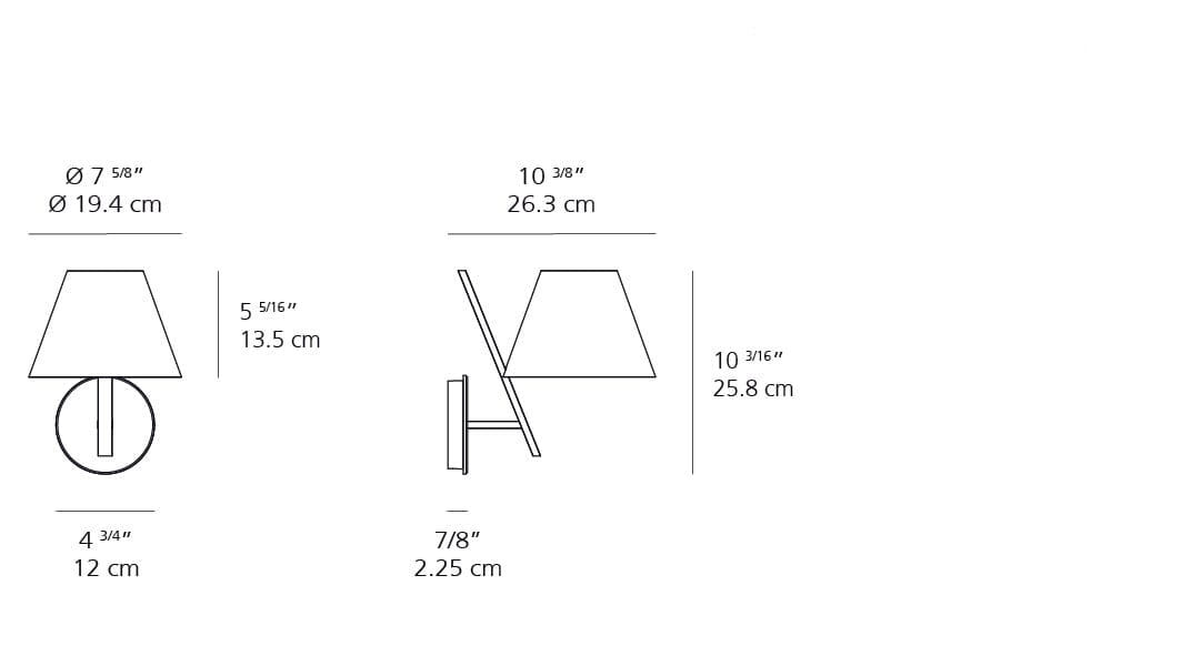 La Petite Wall Lamp Wall Lights Artemide 