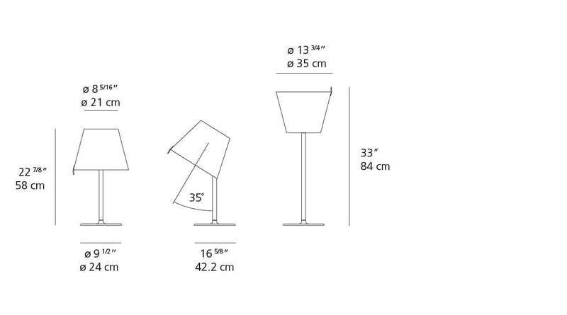 Melampo Table Lamp Table Lamps Artemide 