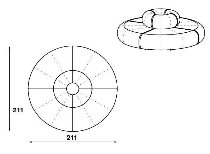 Track 140 Composition Sofa Sofa Artifort 