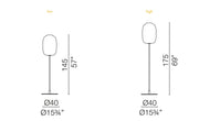 Arya Floor Lamp Floor Lamps Cappellini 