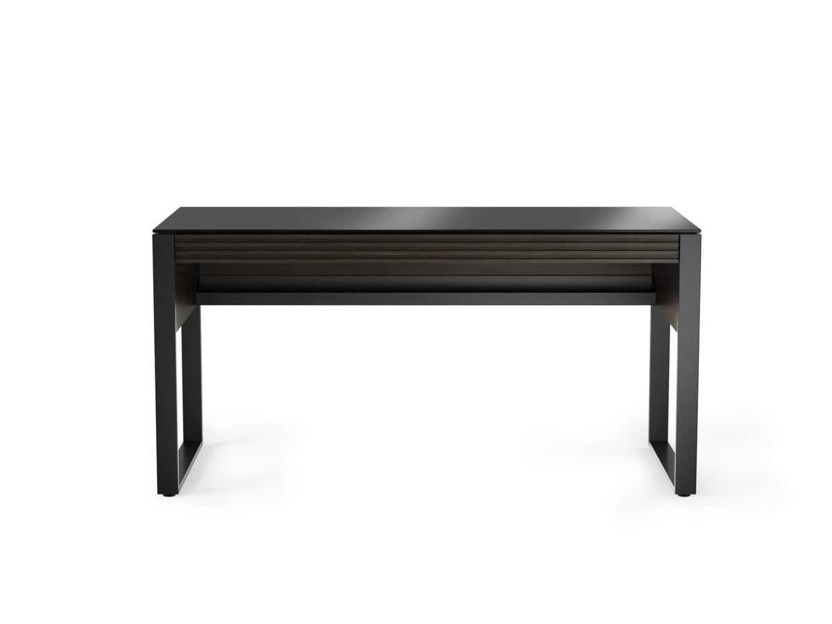 Corridor Office Desk 6501 Desk&#39;s BDI Charcoal Stained Ash 