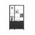 Linea 5802A Double Shelf Extension Shelves BDI 