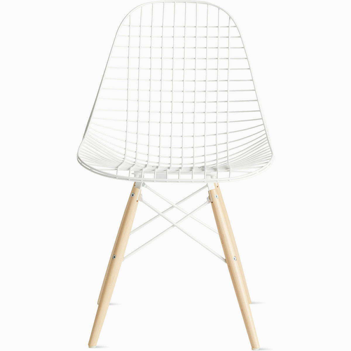 Eames Wire Chair With Dowel Base Side/Dining herman miller 