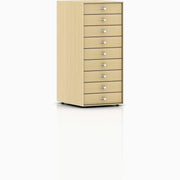 Nelson Miniature Chest 9 Drawer Without Pedestal storage herman miller White Ash +$120.00 Studio White Pulls 