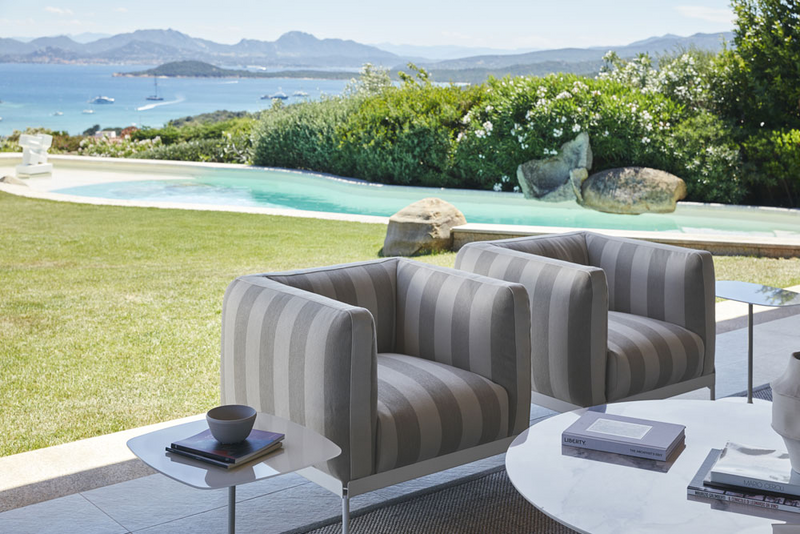 Asia outdoor two-seater sofa