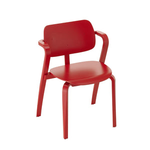 Aslak Chair Chairs Artek Red Lacquered 