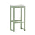 Atelier Bar Stool Chairs Artek Bar Height Green Lacquered Beech 