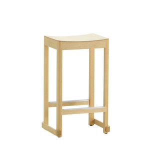 Atelier Bar Stool Chairs Artek Counter Height Natural Lacquered Ash 