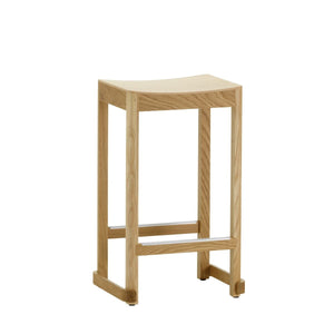Atelier Bar Stool Chairs Artek Counter Height Natural Lacquered Oak 