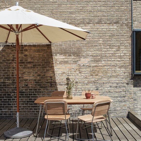 Atlantis Round Umbrella Outdoors Skagerak by Fritz Hansen 