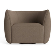 Council Swivel Lounge Chair lounge chair BluDot Kvadrat Autumn Cardamom 