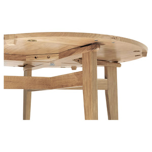 B-Table Pivoting Extendable Dining Table