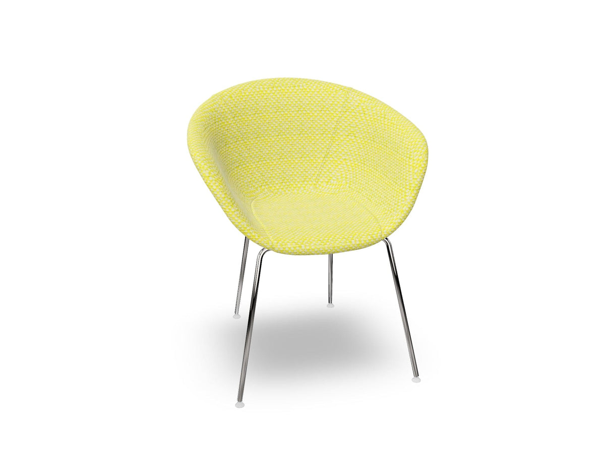 Duna 02 Four Leg Chair Fully Upholstered Chairs Arper 
