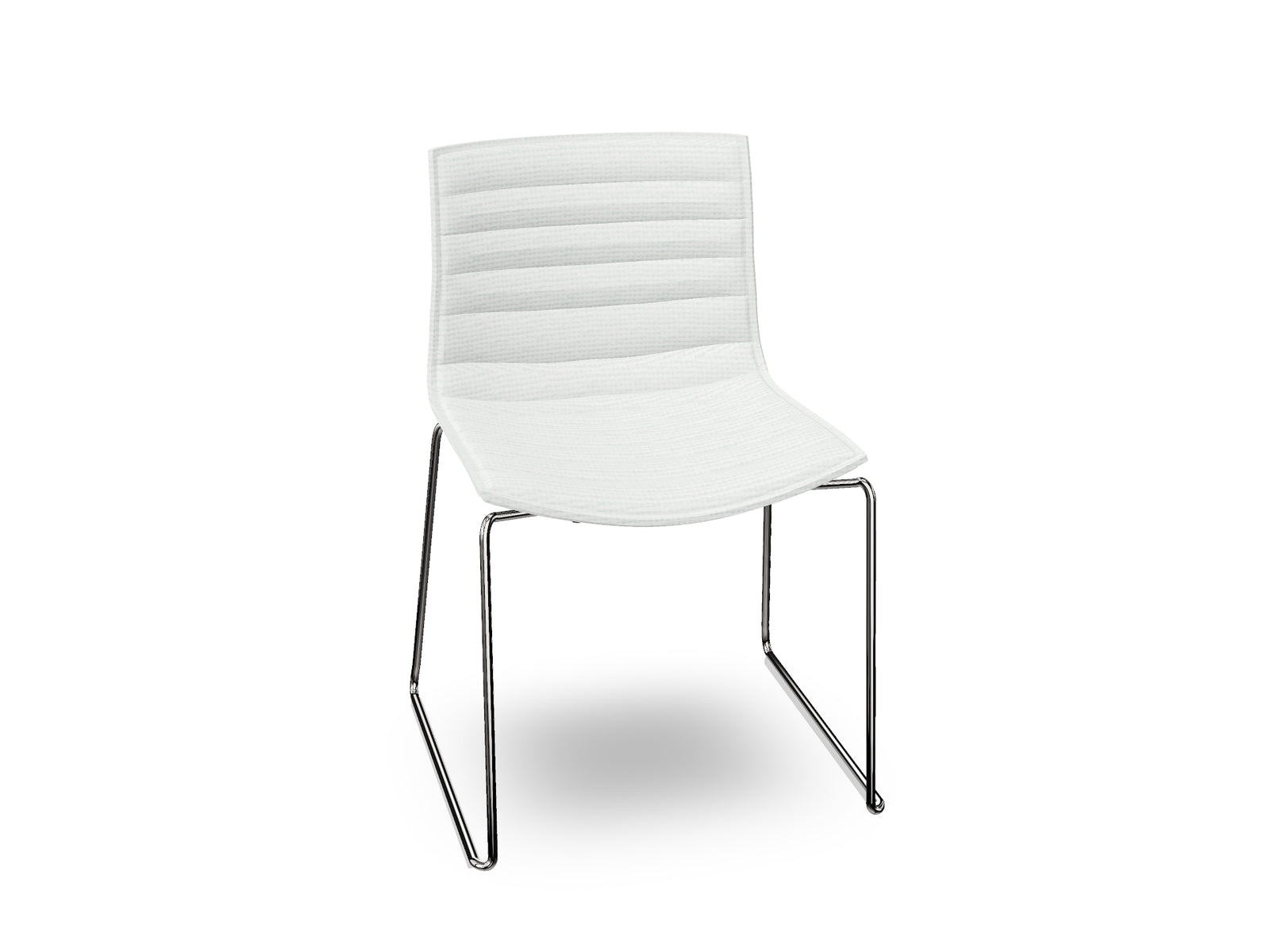 Catifa 46 Sled Base With Fully Upholstered
