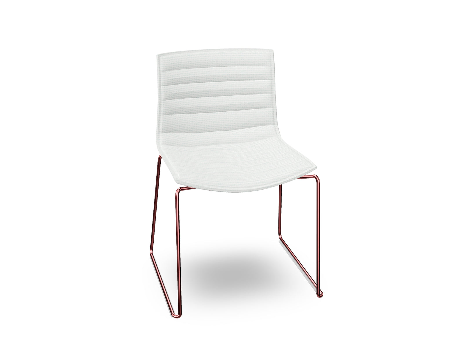 Catifa 46 Sled Base With Fully Upholstered