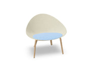 Adell 4 Leg Wood Lounge Chair lounge chair Arper 