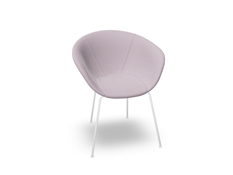 Duna 02 Four Leg Chair Fully Upholstered Chairs Arper 