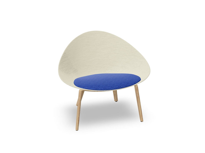 Adell 4 Leg Wood Lounge Chair lounge chair Arper 