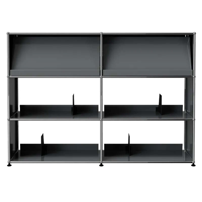 USM Vinyl Display Cabinet 3x2