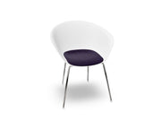 Duna 02 Four Leg Chair With Seat Cushion Chairs Arper 