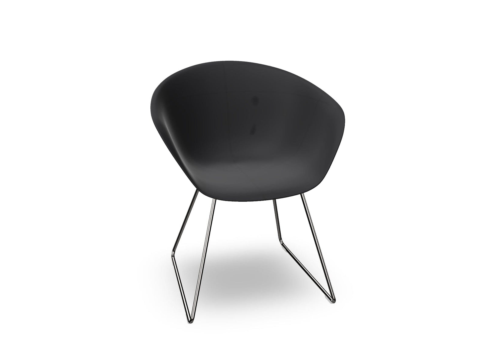 Duna 02 Sled Base Polypropylene Chair Chairs Arper 