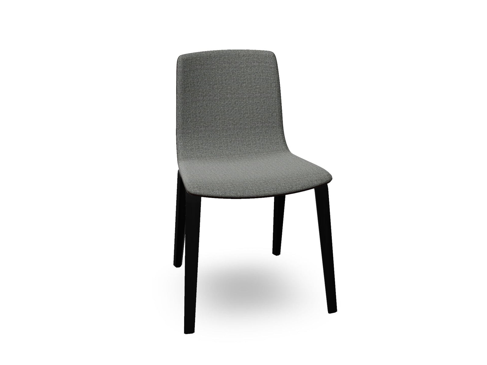 Aava 02 Wooden Chair with Front Upholstery Chairs Arper 