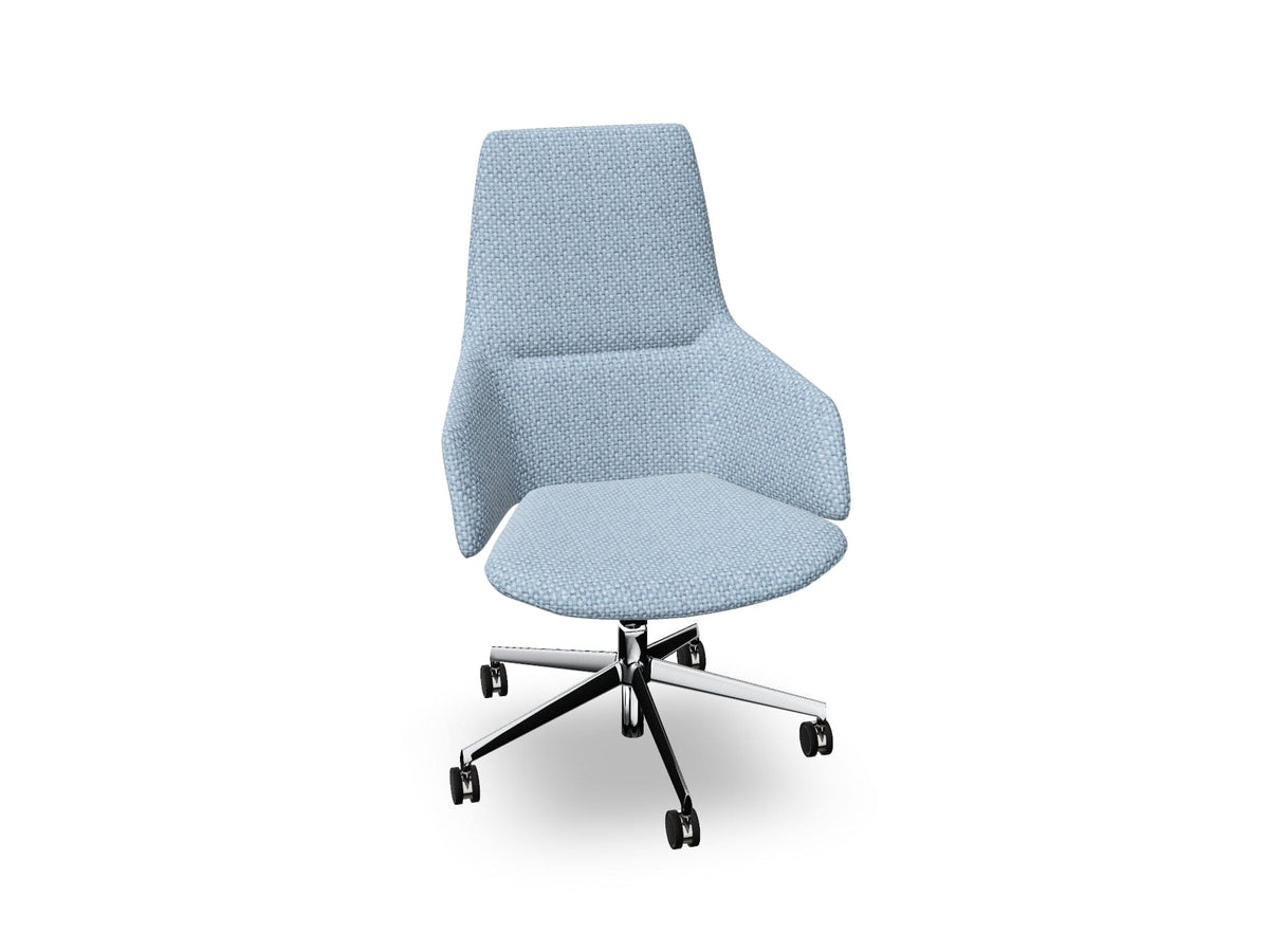 Aston Office Five Way Star Base Armchair Office Chair Arper 